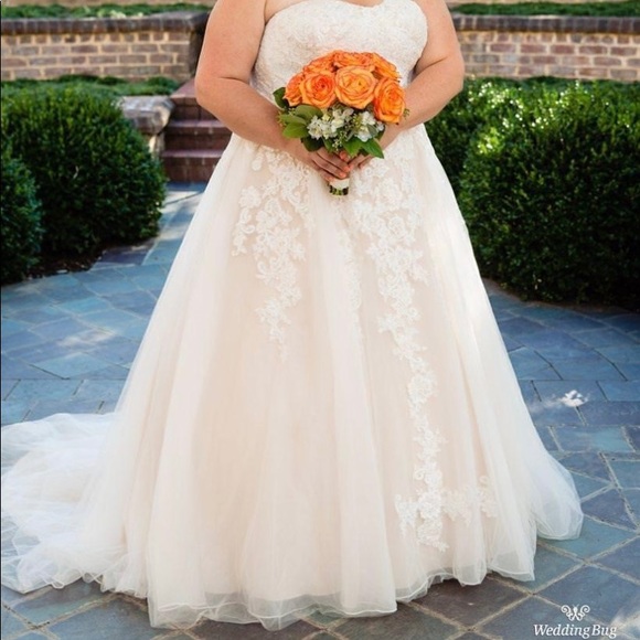 David's Bridal Dresses Plus Size Wedding Dress Poshmark